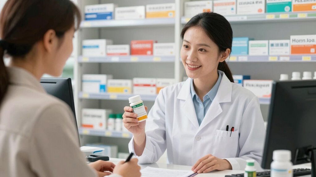 ask pharmacist about medication