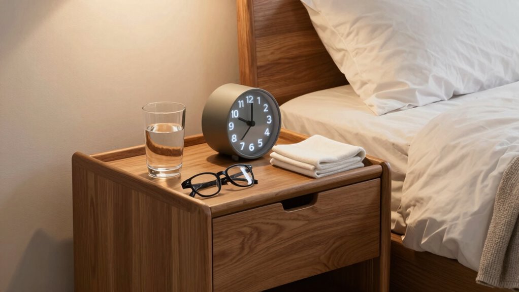 avoid clutter and spills