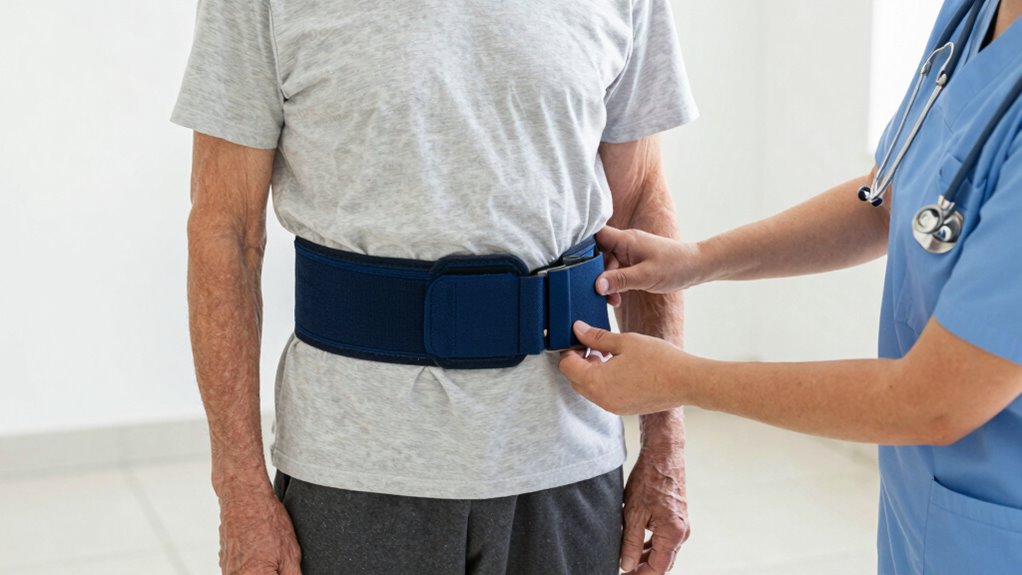 avoid gait belt if distressed