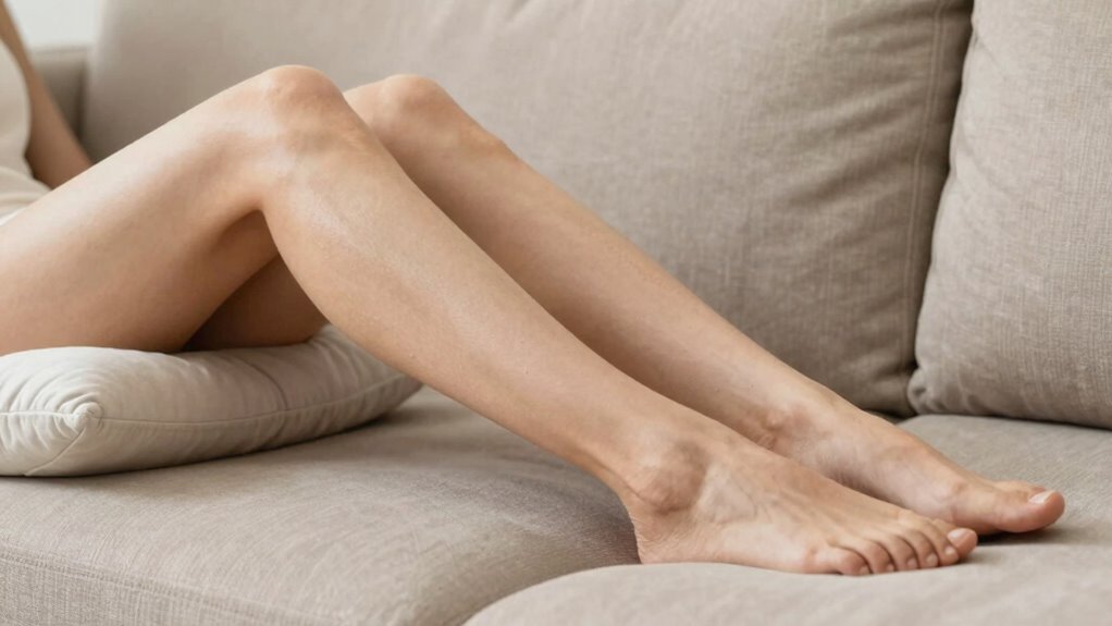 avoid prolonged immobility and tight clothing