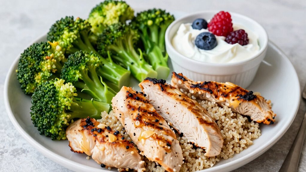 balanced protein rich meal planning