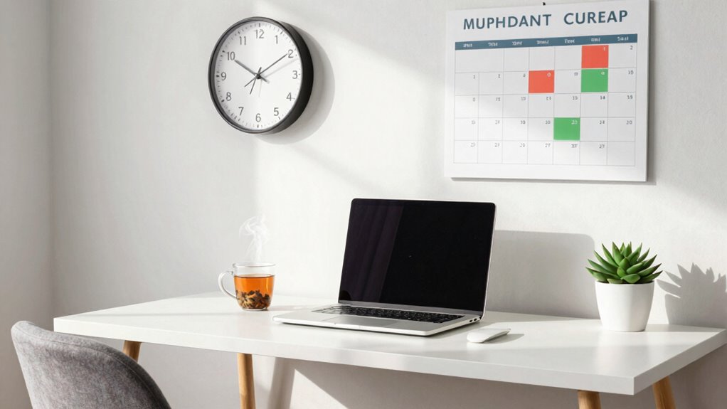 balanced weekly self care schedule