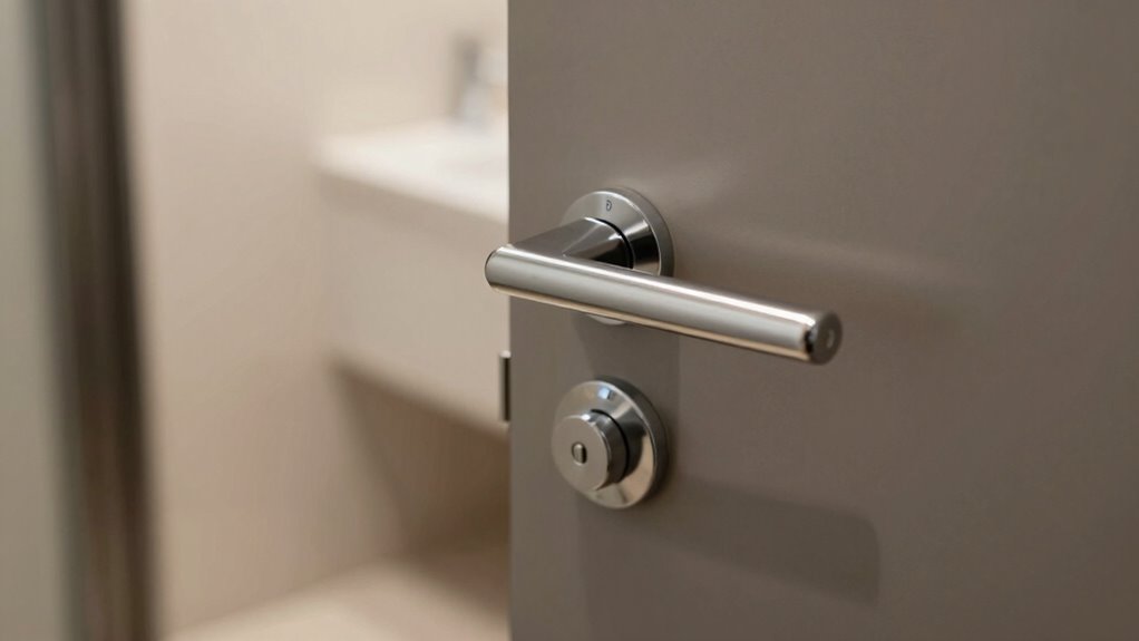 bathroom lock privacy access