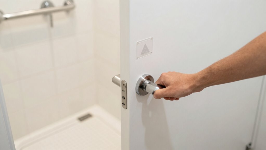bathroom safety tips when rushing