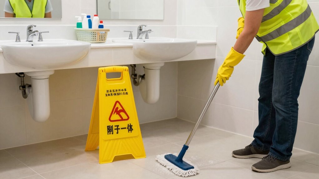 bathroom safety training protocols