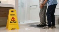bathroom safety wet floors