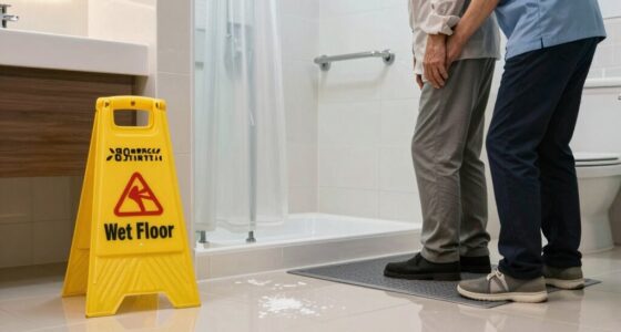 bathroom safety wet floors