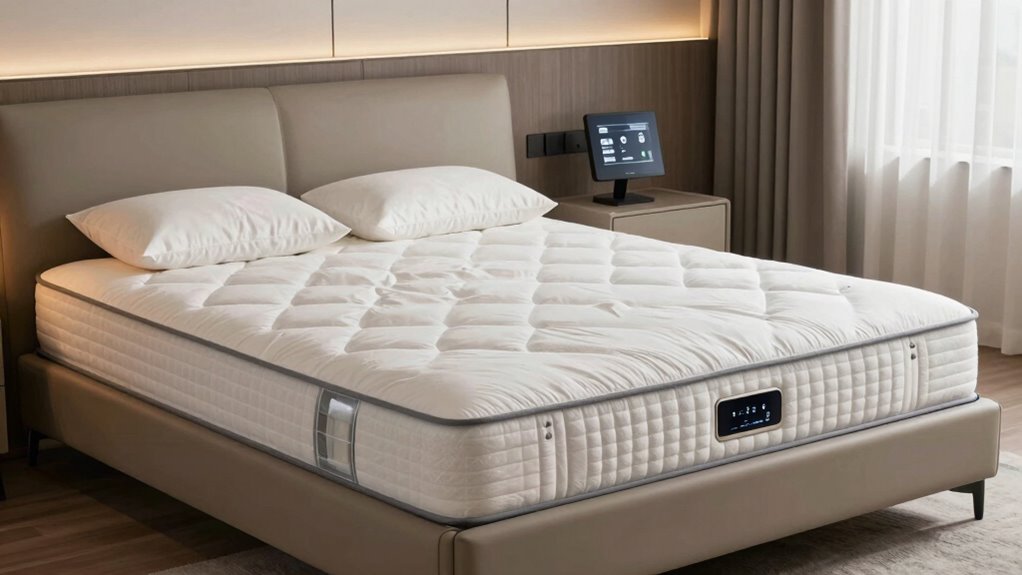 bed size and pressure options