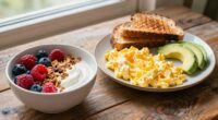 breakfast protein boosts strength