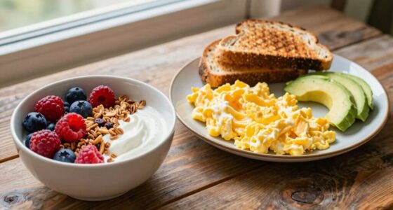 breakfast protein boosts strength