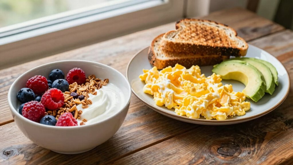 breakfast protein boosts strength