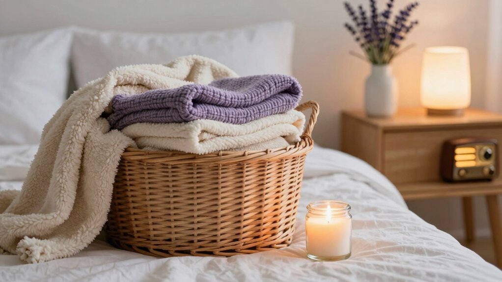 calming scents and sounds