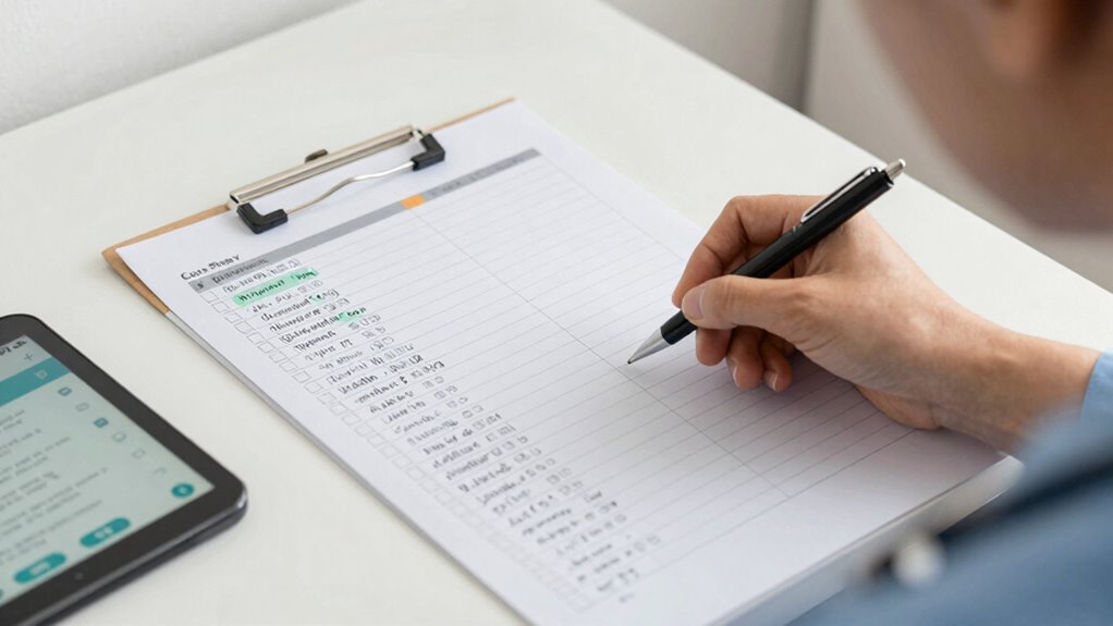 care task tracking methods