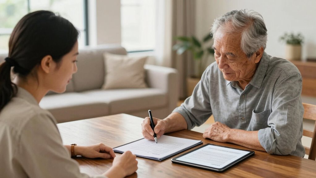 caregiver contract key elements