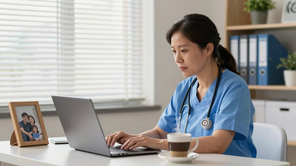caregiver work email scripts