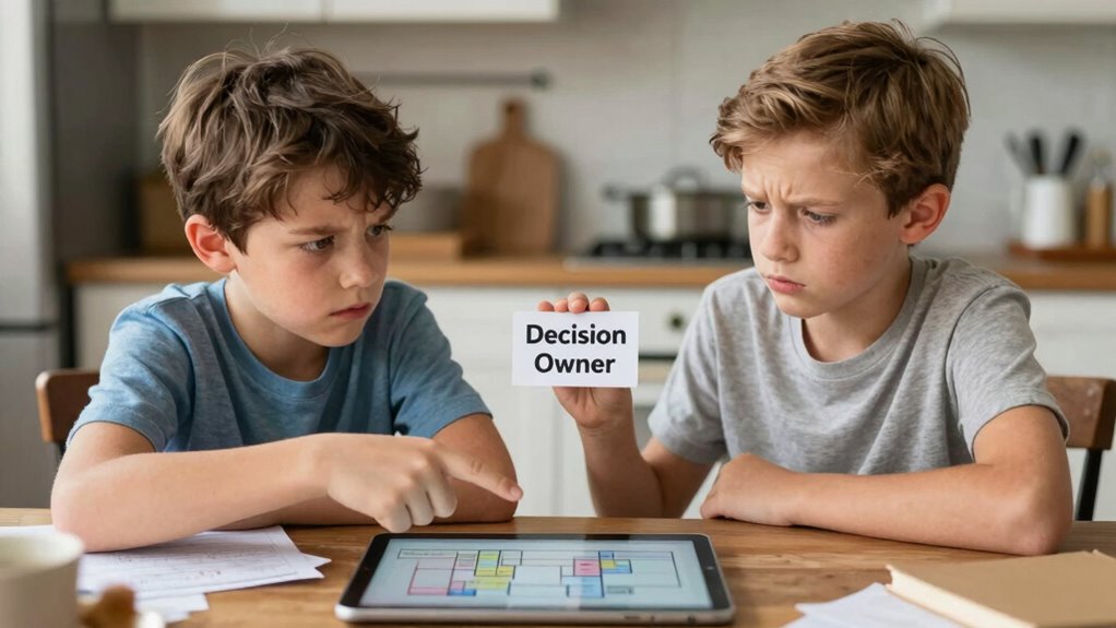 clear authority reduces conflicts