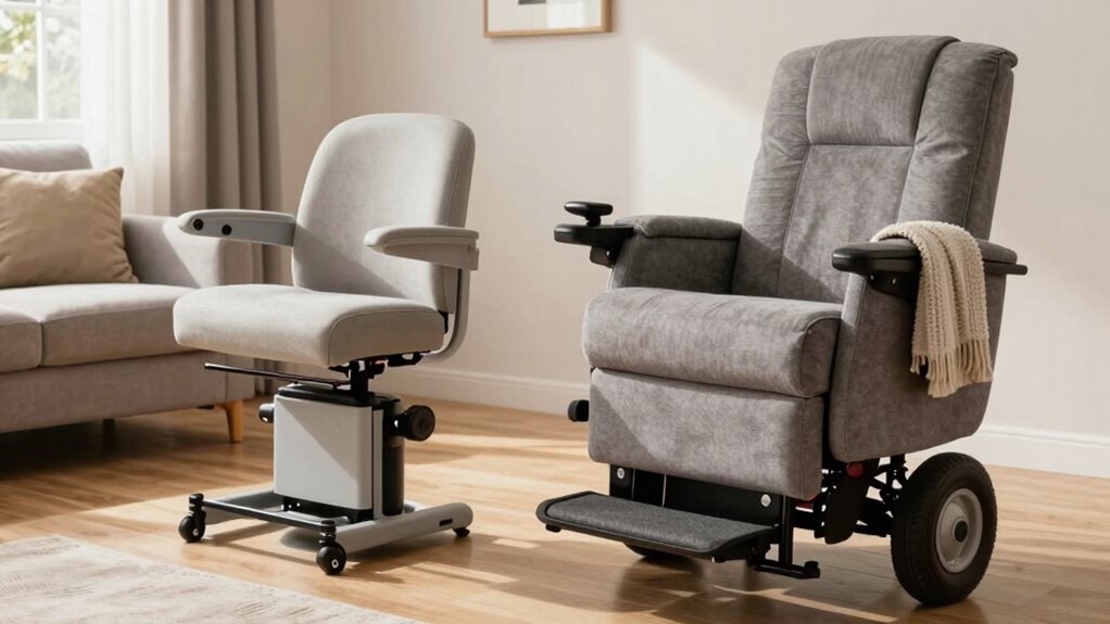 comfort and usability differences