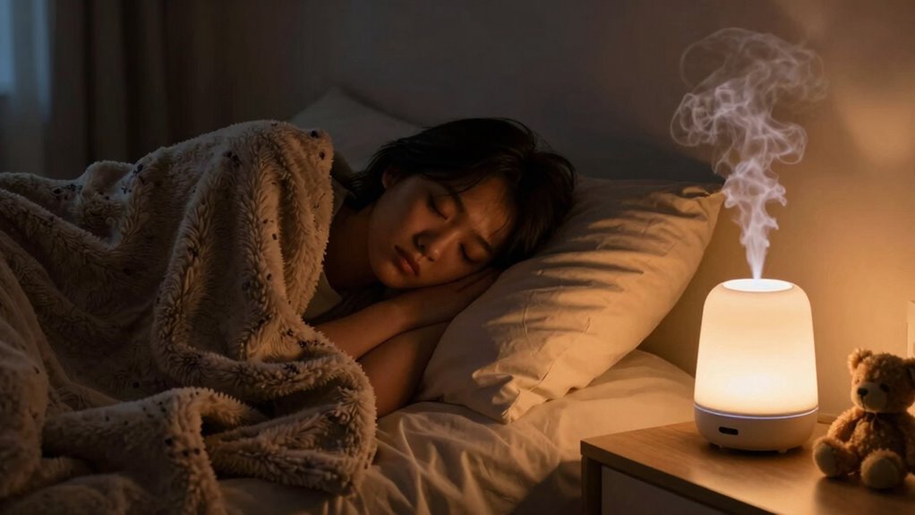 comfort objects and calming sounds