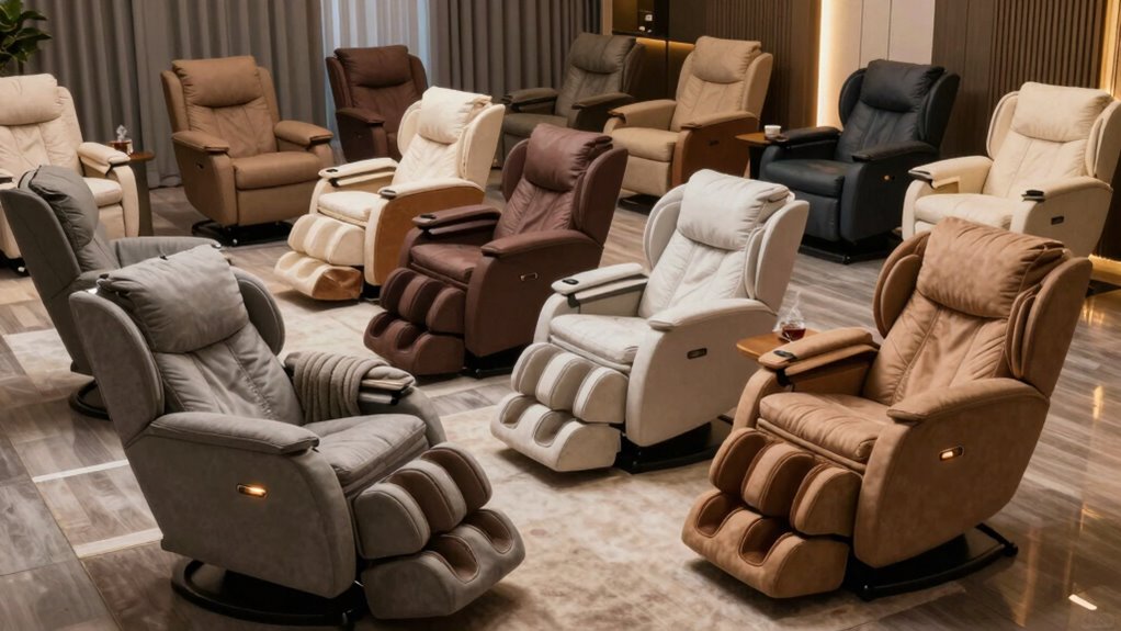 comfortable heated massage chairs