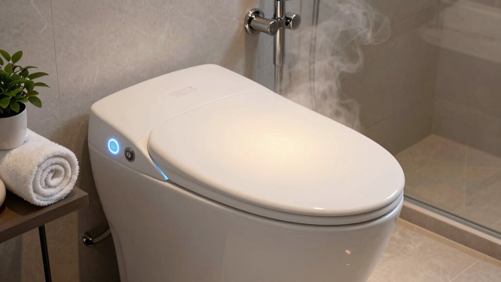 comfortable hygienic bathroom experience