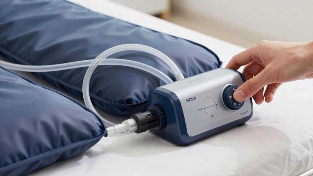 connect pump and mattress