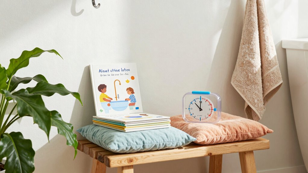 consistent bathroom routine habits