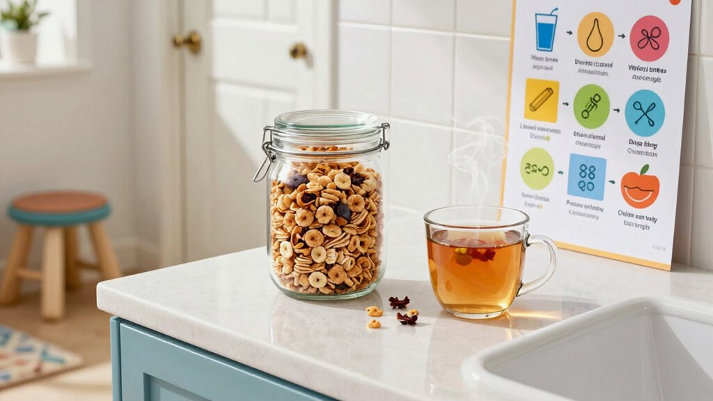 consistent routine prevents constipation