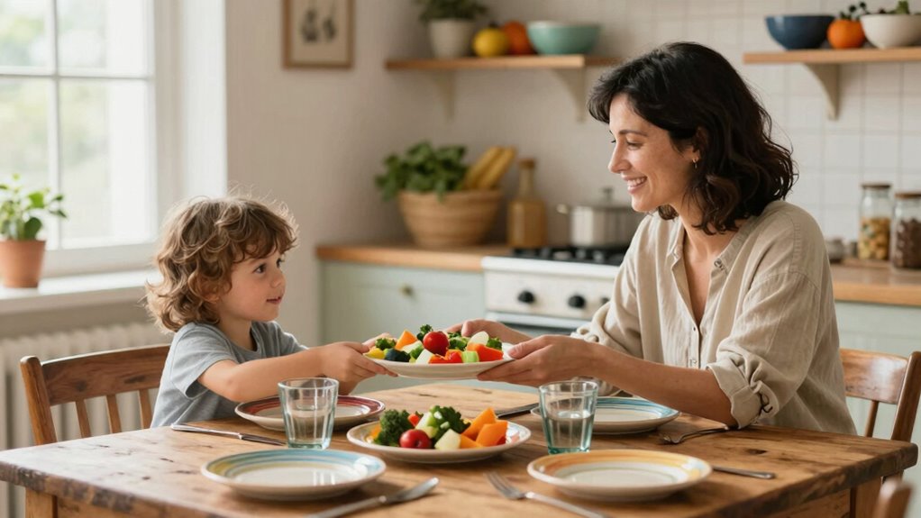 consistent routines reduce mealtime conflicts