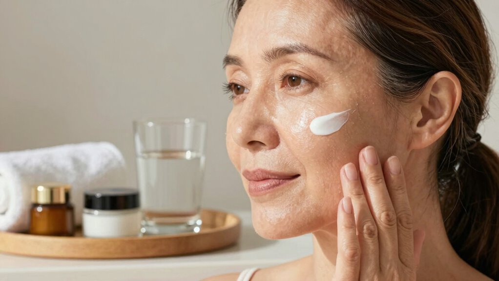 consistent skincare and hydration