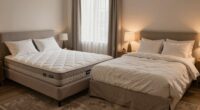 couples sleep setup confusion