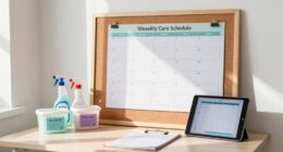 create a helper daily routine