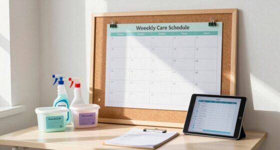 create a helper daily routine