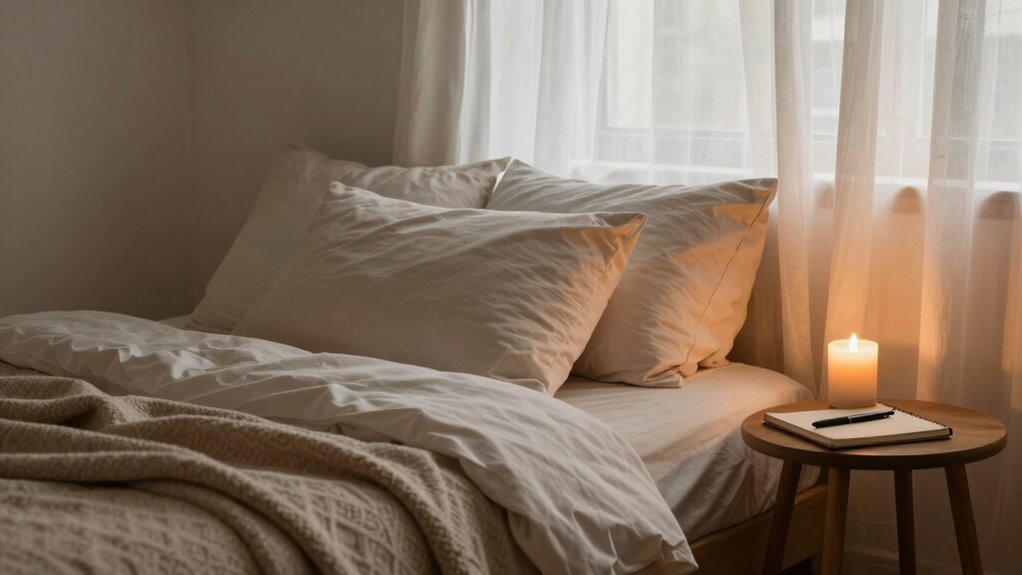create calm relaxing space