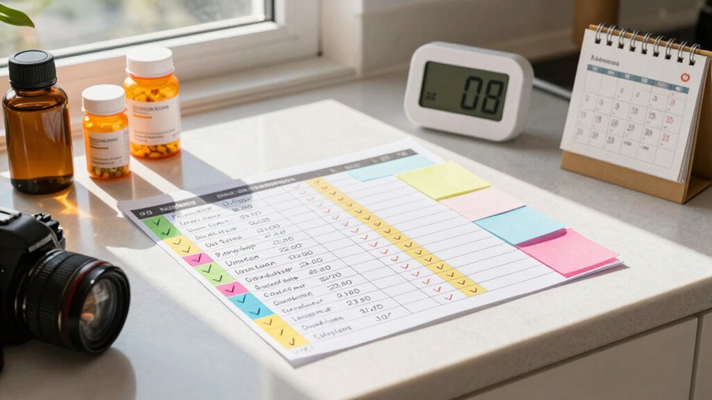 create consistent medication routine