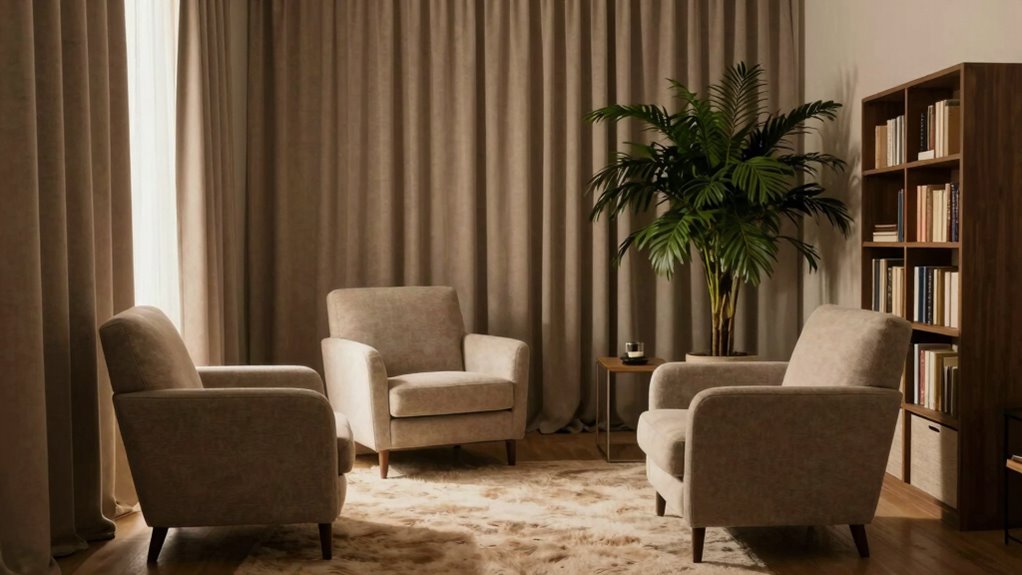 create effective quiet conversation spaces