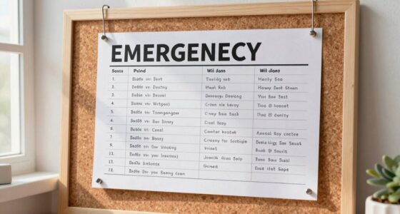 critical contact information quickly