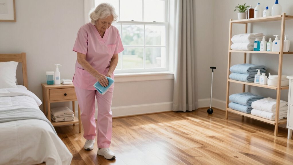 daily cleaning schedule implementation