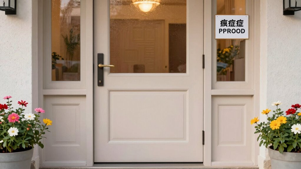 dementia friendly front door features