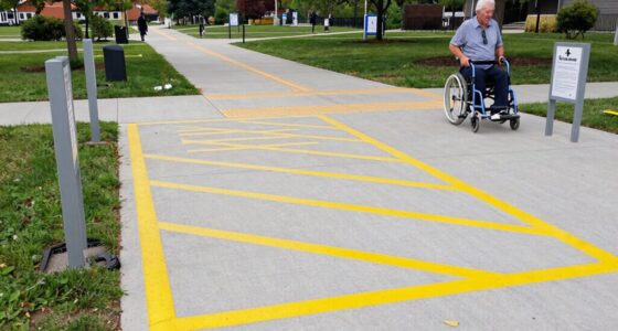 design accessible parking spaces