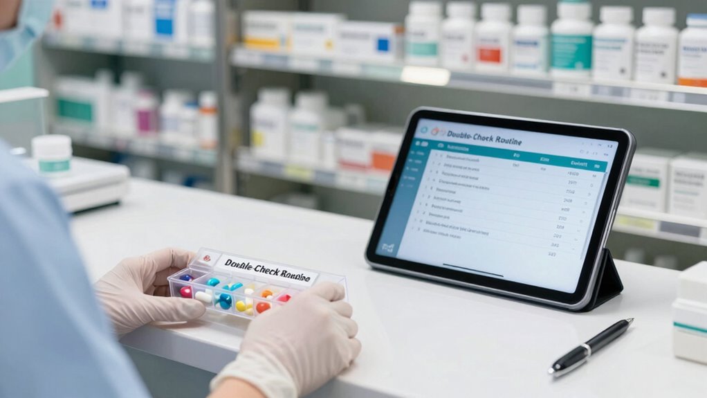 discharge medication double check