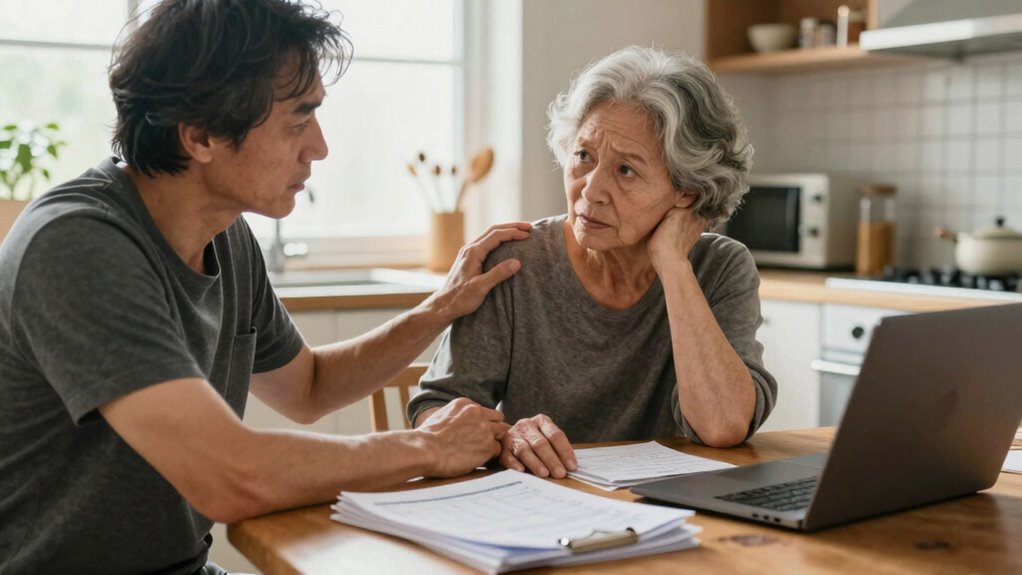 discussing finances amid rising costs