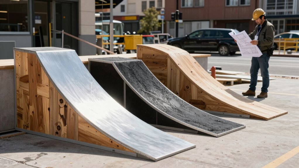 diverse customizable modular ramps