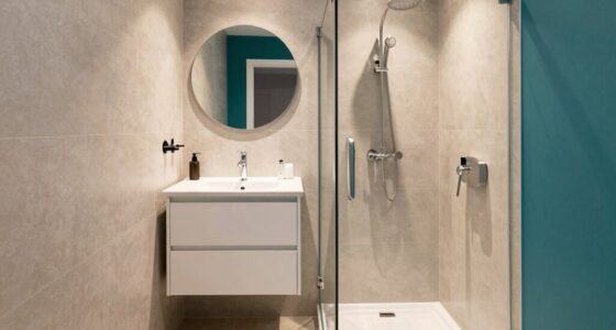 efficient bathroom space management