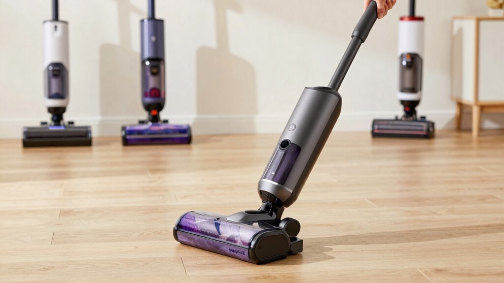 efficient cordless vacuum maneuverability