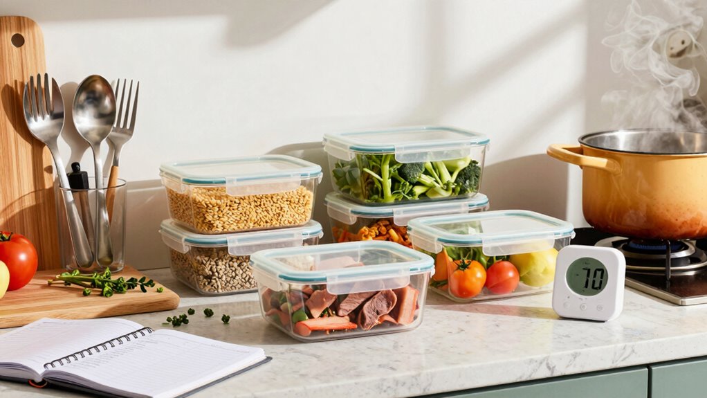 efficient meal prep routine
