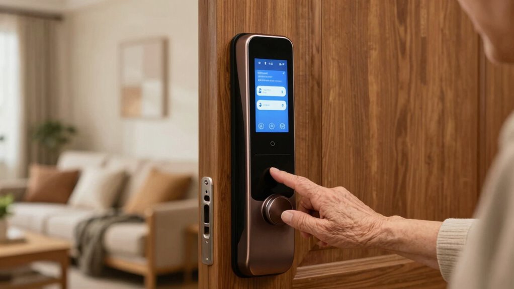 elderly safety smart lock