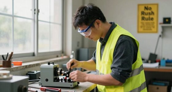 eliminate hurry to prevent accidents