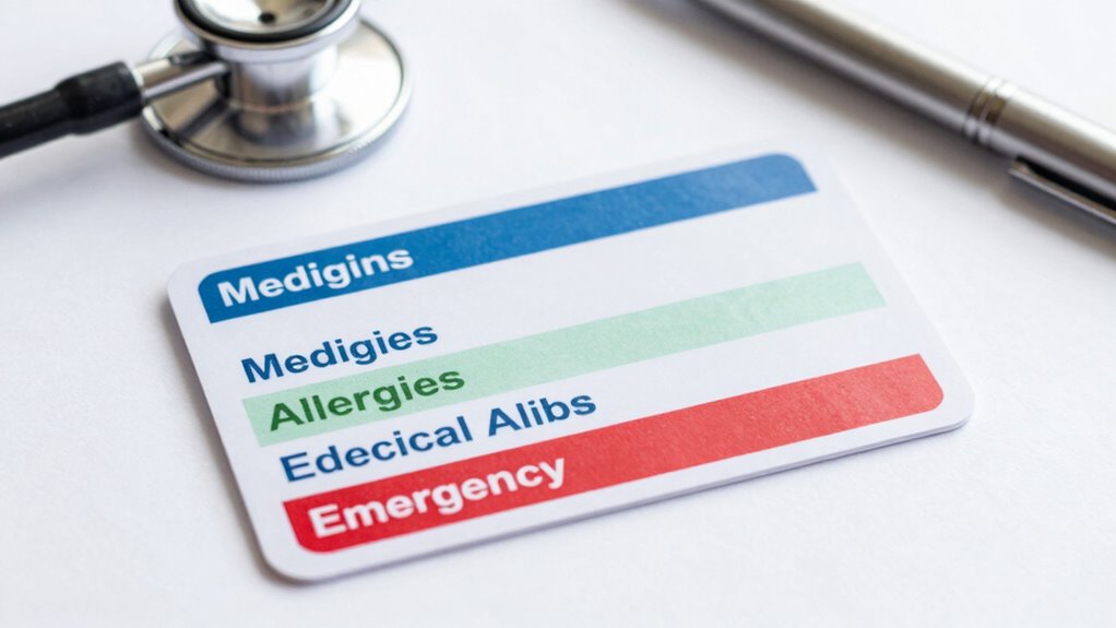 emergency medication allergy information