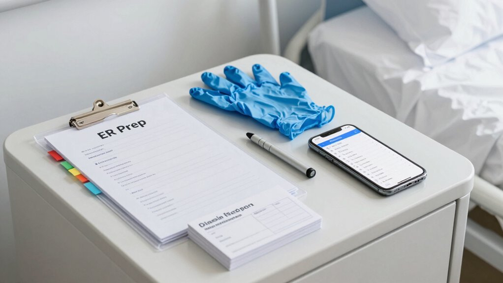 emergency room visit checklist