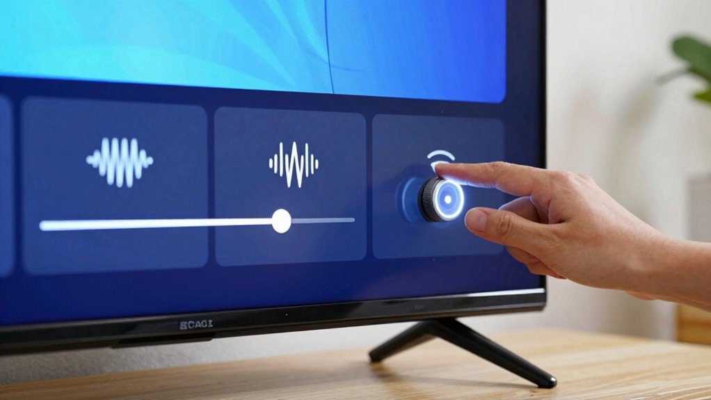 enable speech clarity settings